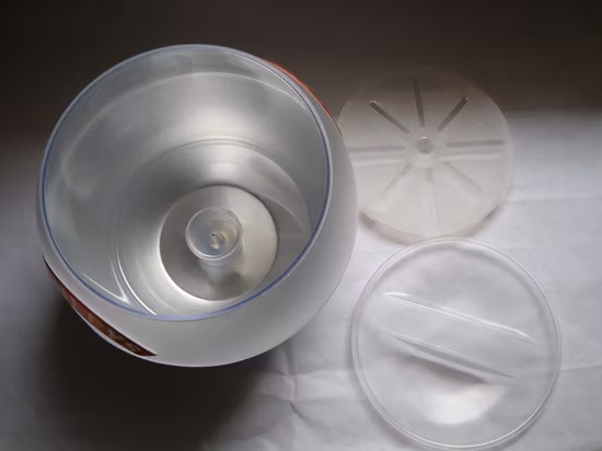 Seau à glace en acier inoxydable avec couvercle, boîte à glace à Champagne à Double isolation, boîte de rangement